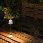 Na stůl - FARO 70775 TOC 380 bílá přenosná stolní lampa - FARO - foto 2