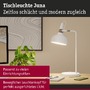 Stolní lampy pracovní - P 78482 Stolní lampa Juna E14 max. 20W bílá mat, šampaň kov - PAULMANN - foto 2