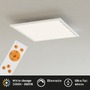 Hranatá - BRILO 7194016 CCT svítidlo LED panel, 29,5 cm, 1800 lm, 18 W, bílé (starý kód: BRILO 7194-016) - BRILO - foto 2