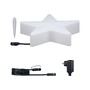 Dekorační - P 5021 Plug &amp; Shine set LED světelný objekt hvězda vč. 2m-kabel a trafo IP67 3000K 2,8W bílá - PAULMANN - foto 2