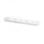 Nad obrazy/zrcadla - ILUX 159423 Nástěnné svítidlo Ideal Lux Prive' AP6 bianco 159423 bílé 60,5cm - IDEALLUX - foto 2