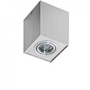 Downlight - AZZ AZ0991 Stropní bodové přisazené svítidlo Azzardo Eloy 1 aluminium AZ0991 GU10 1x50W IP20 9,5cm hranaté hliníkové - AZZARDO - foto 2