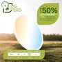 Kruhová - BRILO 3884016 AKCE - Tava A svítidlo LED panel pr.42 cm - 14W, 3000lm, energetická třída A, stmívatelné, CCT, bílé - BRILO - foto 2