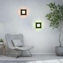 Hranatá - LD 14510-18 ACRI LED stropní svítidlo černé RGB, CCT stmívatelné s dálkovým ovládáním RGB+2700-5000K - LEUCHTEN DIREKT / JUST LIGHT - foto 2