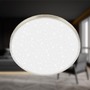 Kruhová - BRILO 3904012 Competo stropní svítidlo pr.33 cm - 22W, 2400lm, LED, neutrální bílá, matný nikl - BRILO - foto 2