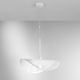 Dekorativní - FAN I-RHEI-LEAF-S50 Závěsné svítidlo Rhei‑Leaf bílé, 1xE27, 50 x 30 x 150 cm - FANEUROPE - foto 2