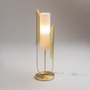 Stolní lampy dekorační - M Z014TL-01G Stolní lampa Cipresso 40W bílá zlatá kov sklo designová - MAYTONI - foto 2