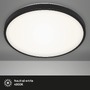 Kruhová - BRILO 3455-215 LED stropní svítidlo, pr. 38,5 cm, 24 W, černá - BRILO - foto 2