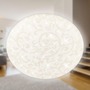 Kruhová - BRILO 3937016 Nebo stropní svítidlo pr.27,8 cm - 15W, 1800lm, LED, hvězdné nebe, neutrální bílá, bílé, květinový vzor - BRILO - foto 2