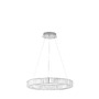 Kruhová - NV 9333066 Závěsné svítidlo AURELIA chromovaný kov a křišťál LED 40W 230V 3500K IP20 stmívatelné - NOVA LUCE - foto 2