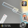 Hranatá - BRILO 3538-019 CCT LED stropní svítidlo, 110 cm, 40 W, 5200 lm, hliník - BRILO - foto 2