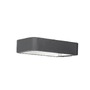 Nástěnná - NV 9104021 Venkovní nástěnné svítidlo NED tmavě šedý hliník skleněný difuzor LED 2x6W 3000K 220-240V 2x38st. IP54 světlo po dvou stranách - NOVA LUCE - foto 2
