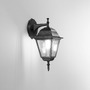 Nástěnná - FAN LANT-ROMA/AP1B Venkovní nástěnné svítidlo DOWN ROMA černá, 1xE27, IP44, 19,5 x 35 x 14,6 cm - FANEUROPE - foto 2