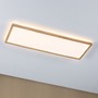Hranatá - P 71031 LED Panel Atria Shine Backlight IP44 hranaté 580x200mm 22W 3000K design dřevo - PAULMANN - foto 2