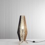 Stojací lampy - FAN I-COCONUT-L70 Stolní lampa Coconut černá+bílá+marrone, kov, 1xE27, 40 W; lampa pr. 25 x H 60 cm, konstrukce pr. 25 x H 70 cm - FANEUROPE - foto 2