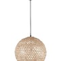 Koule - NV 9581501 Závěsné svítidlo MELODY přírodní bambus černý kabel E27 1x12W IP20 bez žárovky - NOVA LUCE - foto 2
