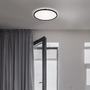 Kruhová - BRILO 7155-415 Slim svítidlo LED panel, pr. 29,3 cm, 18 W, černá - BRILO - foto 2