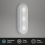 Přisazená - BRI 2280-014 LED Lero Indoor 15,2 cm 0,4W 68lm stříbrná - BRILONER - foto 2