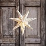 Interiérové dekorace - MAR 705703 Irma bílá závěsná hvězda se zlatou 75 cm - Markslöjd - foto 2