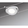 Sady - P 94105 Lankový systém LED 4x4W RoundMac 230V/12V DC matná bílá, - PAULMANN - foto 2
