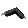Lištové Magnetic SLV - LA 1006579 L-spojka mechanická 48 V TRACK, pro nástavbovou lištu hlub., standard, černá - BIG WHITE (SLV) - foto 2