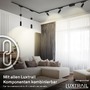 Lištové Briloner 48V - BRILO 8028005 1fázový nízkonapěťový systém kolejnice 48V, kov, 100 cm, přisazený, černá - BRILO - foto 2
