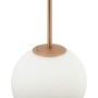 Koule - M MOD321PL-01G3 Závěsné svítidlo Basic form E14 40W bílá/zlatá kov/sklo - MAYTONI - foto 2