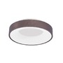 Kruhová - NV 9353833 Stropní svítidlo RANDO THIN broušený kávově hnědý hliník a akryl LED 30W 230V 3000K IP20 stmívatelné - NOVA LUCE - foto 2