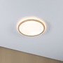 Kruhová - P 71028 LED Panel Atria Shine Backlight IP44 kruhové 293mm 16W 3000K design dřevo - PAULMANN - foto 2
