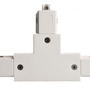 Lišty a příslušenství - IMPR 720026 Deko-Light 1-fázový kolejnicový systém, D One T-spojka, pravé-levé-levé, 220-240V bílá RAL 9016 121 mm - LIGHT IMPRESSIONS - foto 2