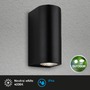 Nástěnná - BRILO 3648-025 LED venkovní svítidlo, 15,5 cm, 2x GU10, 4,7 W, černá - BRILO - foto 2