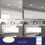 Kruhová - NOR 2015136101 Stropní svítidlo Oja 42 Smart Light 20W LED bílá - NORDLUX - foto 2