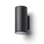 Nepřímé osvětlení - RED R13509 LIZZI II nástěnná antracitová 230V GU10 35W IP54 - RED - DESIGN RENDL - foto 2