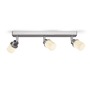 K zrcadlu - RED R13703 LINN III přisazená opálové sklo/chrom 230V G9 LED 3x3W IP44 - RED - DESIGN RENDL - foto 2