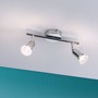 Bodová - P 66748 Spotlight Carolina IP44 GU10 230V max. 2x10W stmívatelné chrom - PAULMANN - foto 2