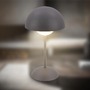 Stolní lampy dekorační - BRILO 7578015 Kugle stolní lampička - 3W, 250lm, bezdrátová, LED, stmívatelné, dotykový vypínač, teplá bílá, antracit - BRILO - foto 2