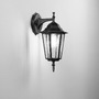 Nástěnná - FAN LANT-MILANO/AP1B Venkovní nástěnné svítidlo DOWN MILANO černá, 1xE27, IP44, 21 x 36 cm - FANEUROPE - foto 2