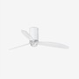 Ventilátory - FARO 32038-9 MINI TUBE FAN M LED, bílá/transparentní, stropní LED ventilátor s DC motorem - FARO - foto 2