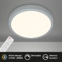 Kruhová - BRILO 3704014 CCT LED přisazené svítidlo pr. 38 cm, 22 W, 2900 lm, stříbrná (starý kód: BRILO 3704-014) - BRILO - foto 2