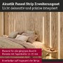 Dekorační - P 79577 LED Strip Akustický Panel prodloužení 2,4m 3000K černá - PAULMANN - foto 2