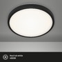 Kruhová - BRILO 3455015 LED stropní svítidlo, pr. 29 cm, 12 W, černá (starý kód: BRILO 3455-015) - BRILO - foto 2
