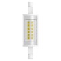 R7s - RED G13575 OSRAM SLIM LINE 78mm čirá 230V R7S LED EQ60 300° 2700K - DESIGN RENDL - foto 2
