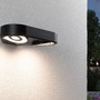 Nástěnná - P 94866 LED venkovní nástěnné svítidlo Silma pohybové čidlo dva světelné zdroje IP44 280x176mm 3000K 2x5,5 / 2x0,7W 230V antracit hliník - PAULMANN - foto 2