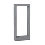 Sloupková - NV 9540218 Venkovní sloupkové svítidlo CAIRO šedý beton skleněný difuzor LED 8W 3000K 120-230V IP65 - NOVA LUCE - foto 2