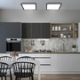 LED panely - LD 14755-18 FLAT LED panel svítidlo hranaté v černé s nastavitelou barvou světla a funkcí stmívání 2700-5000K - LEUCHTEN DIREKT / JUST LIGHT - foto 2