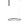 Kruhová - NV 9345614 Závěsné svítidlo PERRINE šampaň stříbrný hliník a akryl LED 30W 230V 3000K IP20 stmívatelné - NOVA LUCE - foto 2
