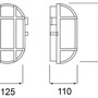 Nástěnná - IMPR 401011 Deko-Light nástěnné a stropní svítidlo Syrma Oval bílá 220-240V AC/50-60Hz E27 1x max. 42,00 W 170 bílá - foto 2