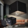 Nepřímé osvětlení - BRI 3879015 Borra nástěnné svítidlo - 1,5W, 100lm, bezdrátové, LED, s pohybovým čidlem, černé - BRILONER - foto 2