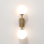 Dekorativní - AST 1429008 Nástěnné svítidlo Tacoma Twin 2x3.5W G9 bez stínítka mosaz - ASTRO Lighting - foto 2