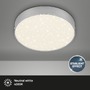 Kruhová - BRI 7073414 LED stropní svítidlo hvězdné nebe, pr. 21,2 cm, 16 W, stříbrná (starý kód: BRI 7073-414) - BRILONER - foto 2